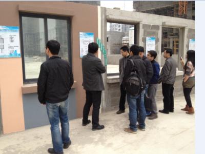 500强房企金地集团到JN体育参观反射隔热涂料样板工程