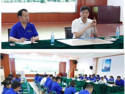 受益匪浅！上海岩彩科技孙保林总经理来JN体育做报告