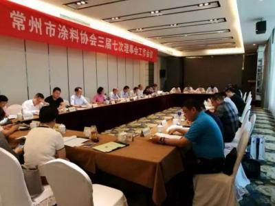 革新实力派 同心共进步 ：JN体育缪国元董事长出席常州市涂料协会会议