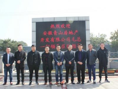 安徽青山地产全面考察JN体育工业园