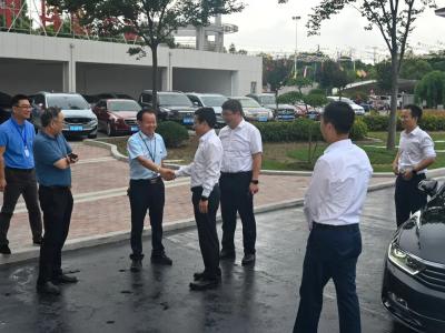 武进区区长陈志良一行莅临JN体育集团参观指导！